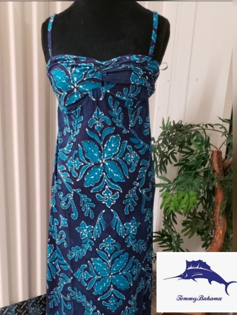 Sale NWT Tommy Bahama perfect summer maxi dress SUPER SOFT. $198 MSRP S - Picture 13 of 14